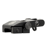 Dagger Defense flip up BUIS picatinny rail mounted backup iron sights