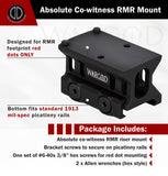 *OPEN BOX* Made in the USA! RMR red dot Absolute Co-witness riser mount