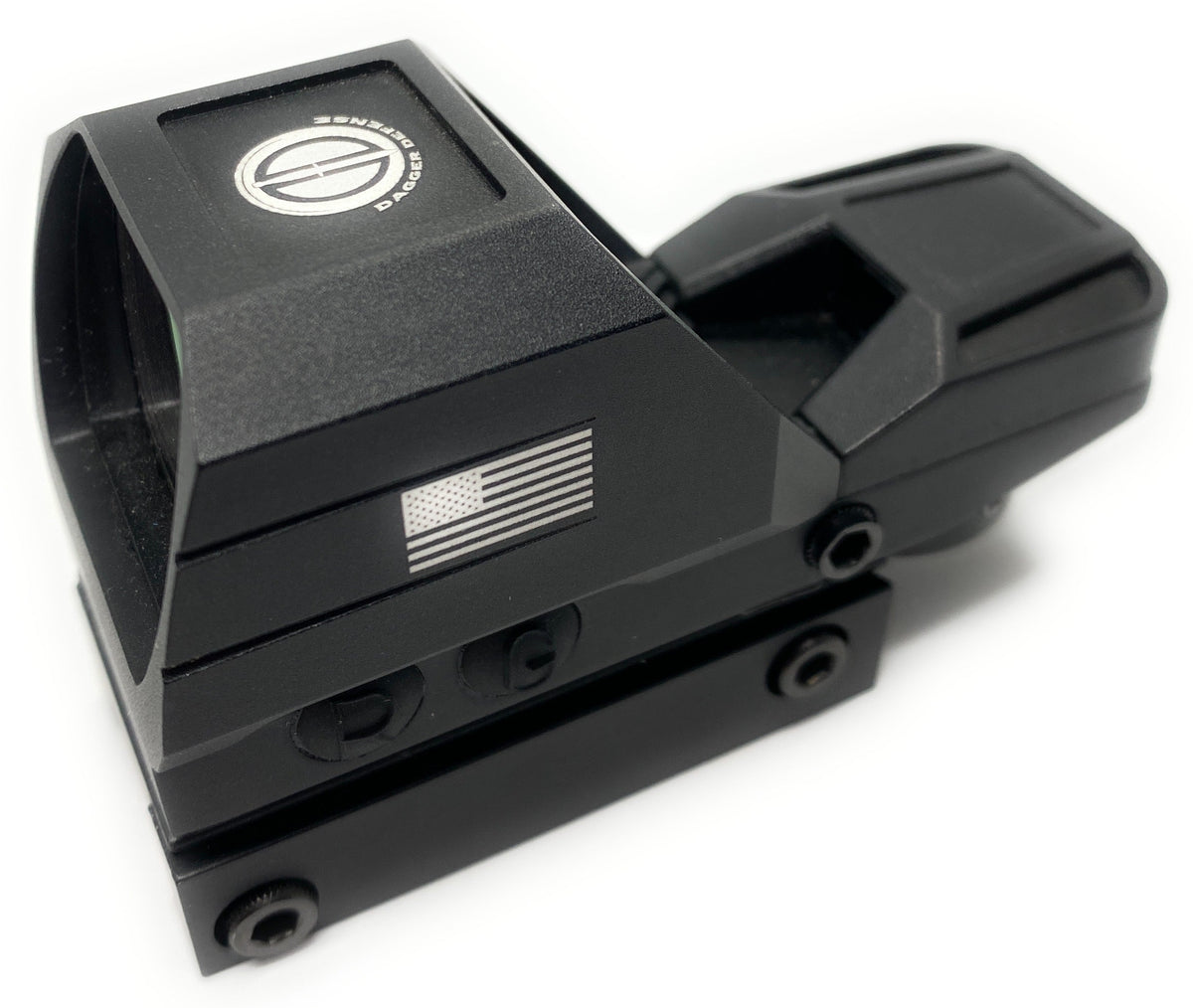 Open Box* DD119X Battle Flag Red Dot Reflex Sight Scope, Reflex