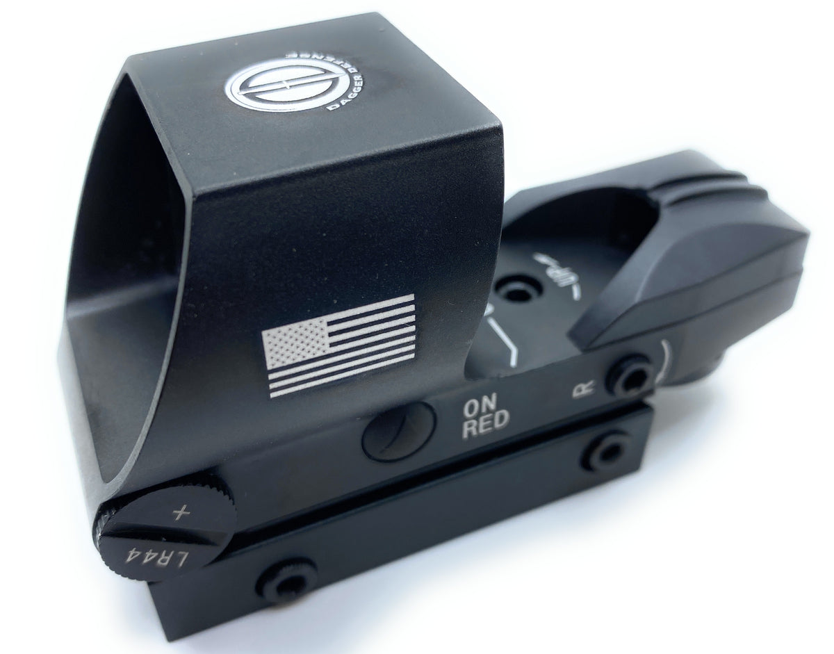 OPEN BOX* Dagger Defense DD119 Red Dot Reflex Sight Scope