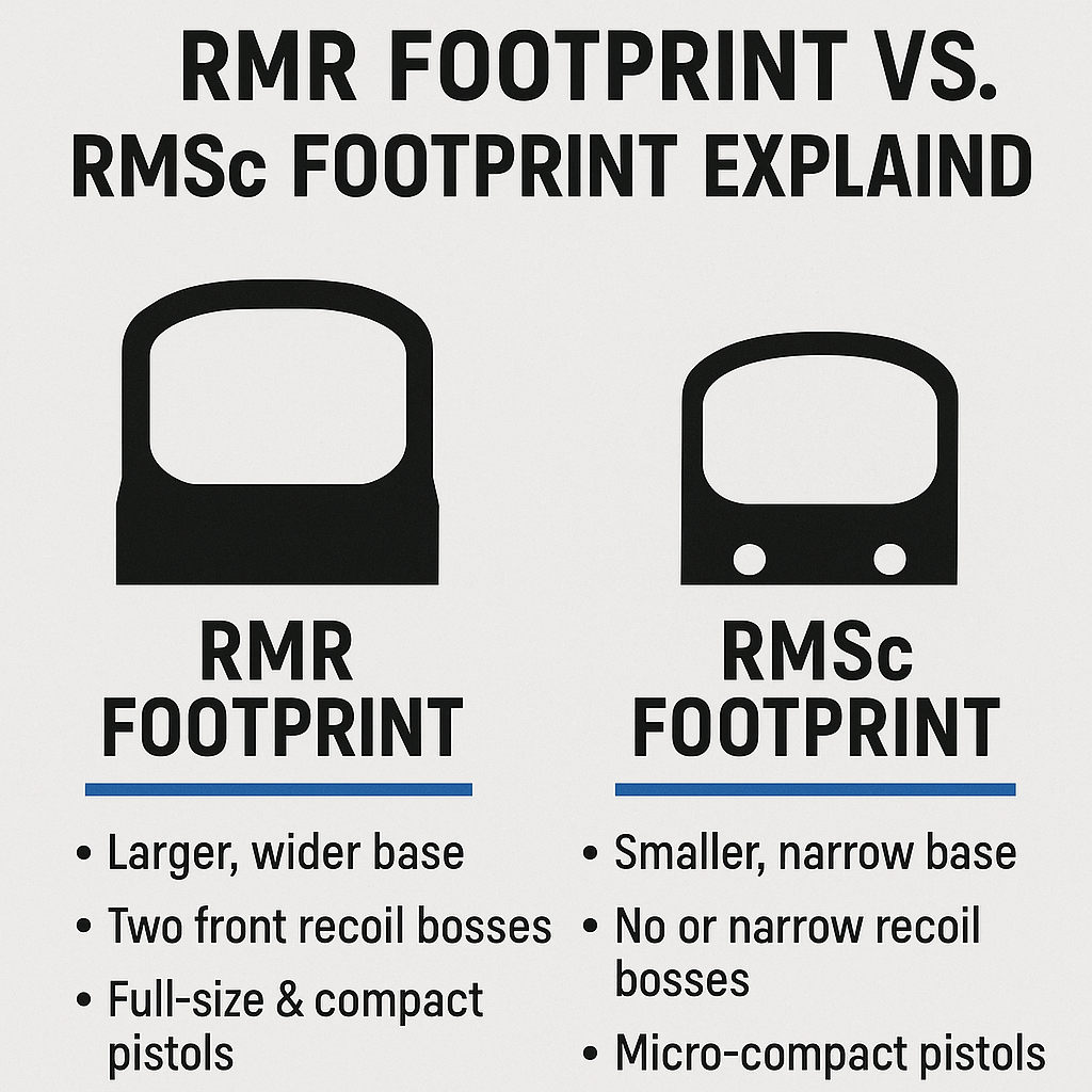RMR Footprint vs. RMSc Footprint: What’s the Difference?