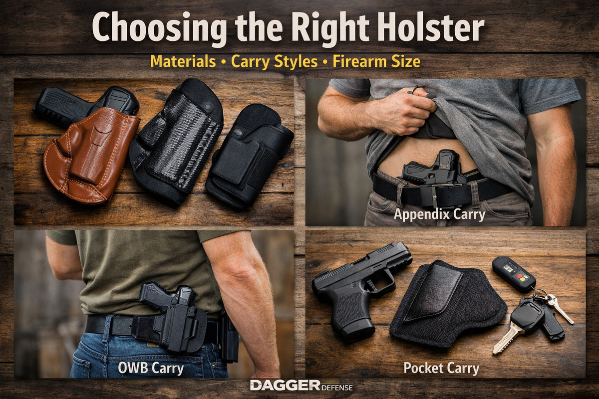 Choosing the Right Holster: Materials, Carry Styles, and Fit Explained ...