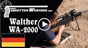 The Walther WA2000 Sniper Rifle