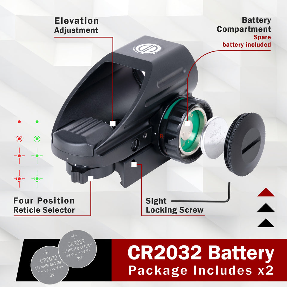 Dagger Defense DDHB Red Dot Reflex scope, optic (red dot) scope