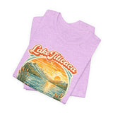 Lake Titicaca Vintage Sunset T-Shirt — "Because It's Funny" Travel Tee