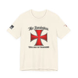 Revelation Cross Tee — "The Revelation Will Not Be Televised" Graphic T-Shirt