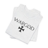 WARGOD Cross Graphic Tee — Military-Inspired Logo Short Sleeve Shirt