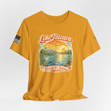 Lake Titicaca Vintage Sunset T-Shirt — "Because It's Funny" Travel Tee