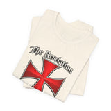 Revelation Cross Tee — "The Revelation Will Not Be Televised" Graphic T-Shirt