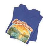 Lake Titicaca Vintage Sunset T-Shirt — "Because It's Funny" Travel Tee