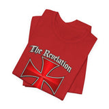 Revelation Cross Tee — "The Revelation Will Not Be Televised" Graphic T-Shirt
