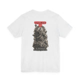 St. Patrick 'WARGOD' Graphic Tee — Vintage Saint Illustration Back Print