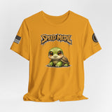 Funny Speed Metal T-Shirt for Turtle Lovers — "Speed Metal for Turtles"