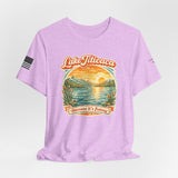 Lake Titicaca Vintage Sunset T-Shirt — "Because It's Funny" Travel Tee