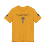 WARGOD Celtic Cross T‑Shirt — Sleeve Graphic Tee