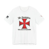 Revelation Cross Tee — "The Revelation Will Not Be Televised" Graphic T-Shirt