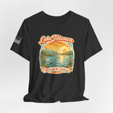 Lake Titicaca Vintage Sunset T-Shirt — "Because It's Funny" Travel Tee