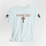 WARGOD Celtic Cross Red-Unisex Jersey Short Sleeve Tee