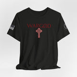 WARGOD Celtic Cross Red-Unisex Jersey Short Sleeve Tee