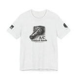 A/C Control Knob T‑Shirt — Window Crank Graphic Tee