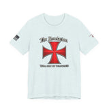 Revelation Cross Tee — "The Revelation Will Not Be Televised" Graphic T-Shirt
