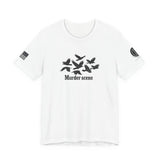 Murder Scene Crow Swarm Graphic Tee
