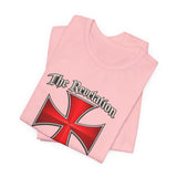 Revelation Cross Tee — "The Revelation Will Not Be Televised" Graphic T-Shirt