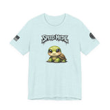 Funny Speed Metal T-Shirt for Turtle Lovers — "Speed Metal for Turtles"