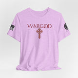 WARGOD Celtic Cross Red-Unisex Jersey Short Sleeve Tee