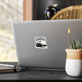 Vinyl Decal — "Death Metal" Gatling Gun Sticker