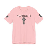 WARGOD Celtic Cross T‑Shirt — Sleeve Graphic Tee