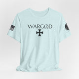 WARGOD Cross Graphic Tee — Military-Inspired Logo Short Sleeve Shirt
