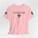 WARGOD Cross Graphic Tee — Military-Inspired Logo Short Sleeve Shirt