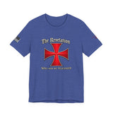 Revelation Cross Tee — "The Revelation Will Not Be Televised" Graphic T-Shirt