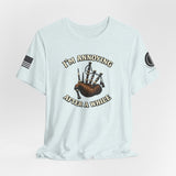 I'm Annoying After a While Bagpipes T-Shirt — Funny Scottish Piper Tee