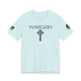 WARGOD Celtic Cross T‑Shirt — Sleeve Graphic Tee
