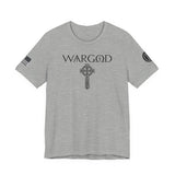 WARGOD Celtic Cross T‑Shirt — Sleeve Graphic Tee