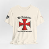 Revelation Cross Tee — "The Revelation Will Not Be Televised" Graphic T-Shirt