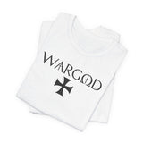 WARGOD Cross Graphic Tee — Military-Inspired Logo Short Sleeve Shirt