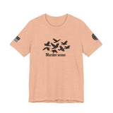 Murder Scene Crow Swarm Graphic Tee