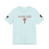 WARGOD Celtic Cross Red-Unisex Jersey Short Sleeve Tee