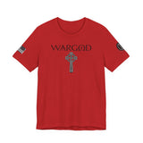 WARGOD Celtic Cross T‑Shirt — Sleeve Graphic Tee