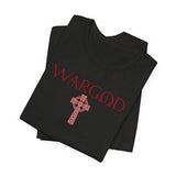 WARGOD Celtic Cross Red-Unisex Jersey Short Sleeve Tee