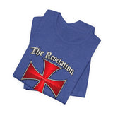 Revelation Cross Tee — "The Revelation Will Not Be Televised" Graphic T-Shirt