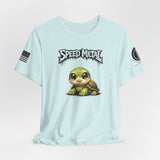 Funny Speed Metal T-Shirt for Turtle Lovers — "Speed Metal for Turtles"