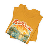 Lake Titicaca Vintage Sunset T-Shirt — "Because It's Funny" Travel Tee