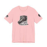 A/C Control Knob T‑Shirt — Window Crank Graphic Tee