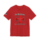 Revelation Cross Tee — "The Revelation Will Not Be Televised" Graphic T-Shirt