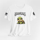 Funny Speed Metal T-Shirt for Turtle Lovers — "Speed Metal for Turtles"