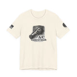 A/C Control Knob T‑Shirt — Window Crank Graphic Tee